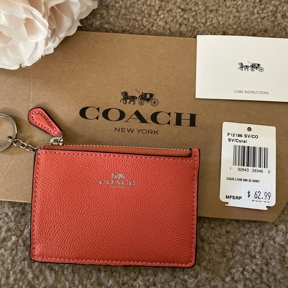 Coach Accessories - Coach Leather Mini ID Holder Skinny